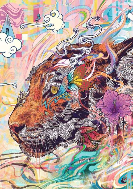 500 Piece Velvet Trefl Puzzle: Nebulous