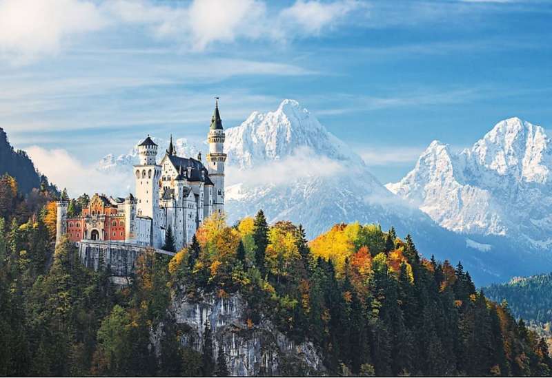 Puzzle 1500 Trefl: Bavarian Alps