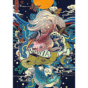 500 Piece Velvet Trefl Puzzle: Impetuous World Life