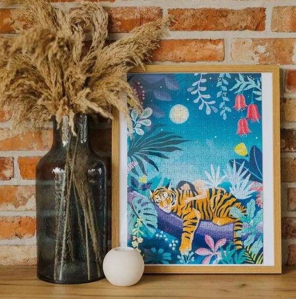 Puzzle 500 Velvet Trefl: Tiger's Nap