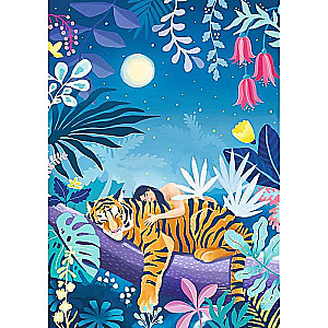 Puzzle 500 Velvet Trefl: Tiger's Nap