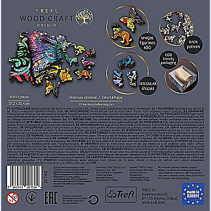 Puzzle 500+1 Trefl: Colorful Puppy