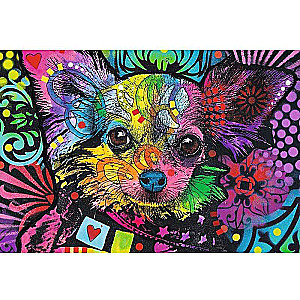 Puzzle 500+1 Trefl: Colorful Puppy
