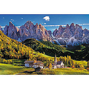 Puzzle 1500 Trefl: Val di Funes valley, Dolomites, Italy