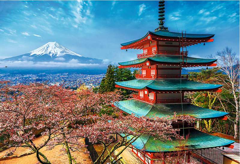 Puzzle 1500 Trefl: Mount Fuji