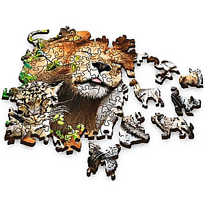 Puzzle 500+1 Trefl: Wild Cats in the Jungle