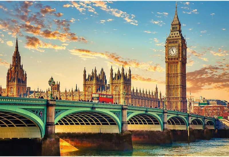 Puzzle 1500 Trefl: London, United Kingdom