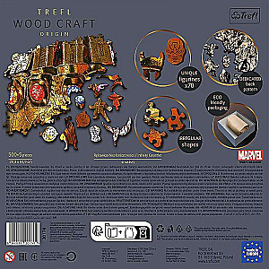 Puzle 500+5 Wooden Shaped Trefl: Infinity Gauntlet