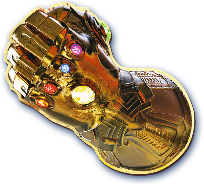 Puzle 500+5 Wooden Shaped Trefl: Infinity Gauntlet