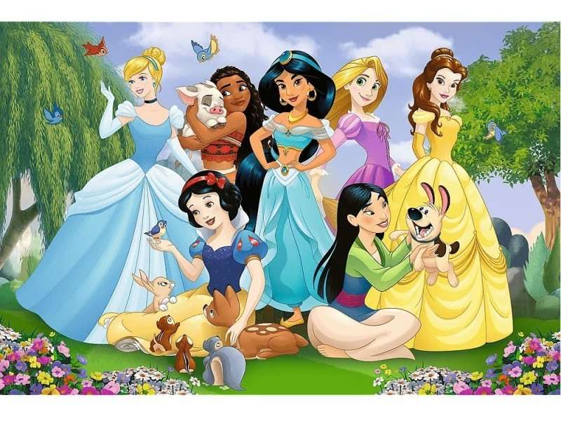 Puzzle 104 XL Trefl: Disney Princess