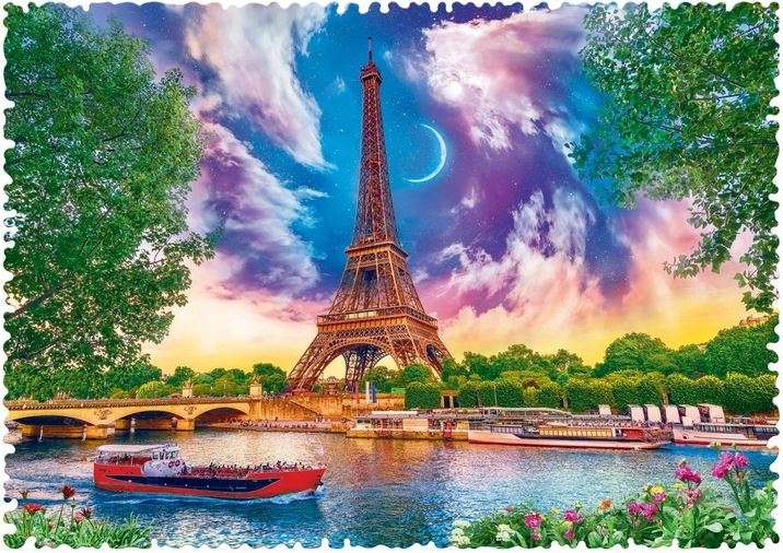 Пазл 600 Crazy Shapes Trefl: Sky over Paris