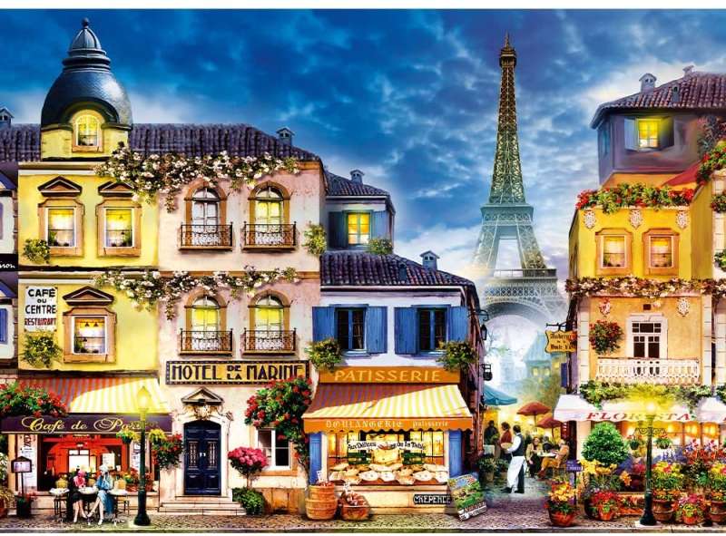 Puzzle 1000 Tefl: French Alley