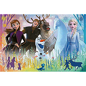 Puzzle 70 Glitter Trefl: Disney Frozen