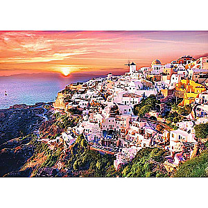 Puzzle 1000 Trefl: Sunset over Santorini