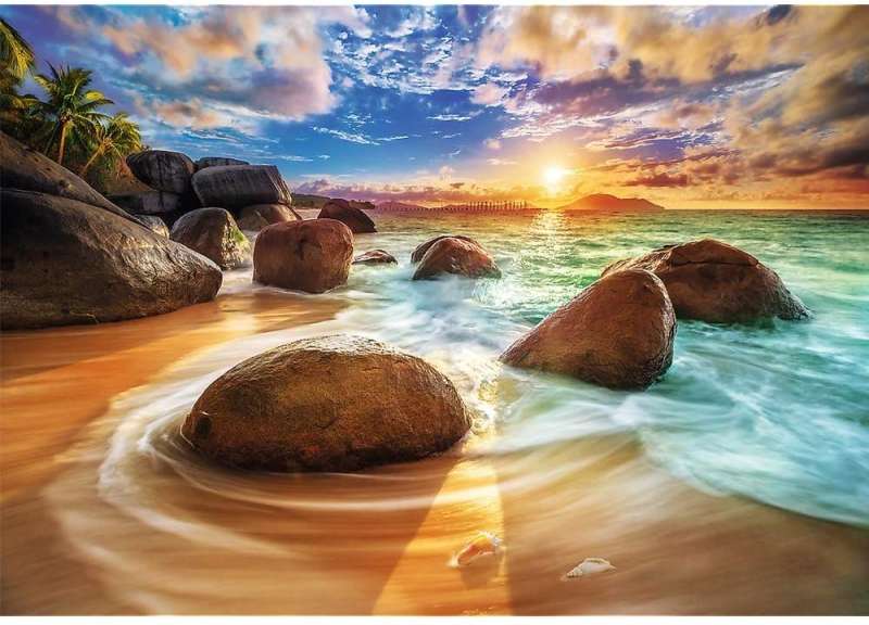 Puzzle 1000 Trefl: Samudra Beach, India