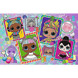 Puzzle 70 Glitter Trefl: LOL Surprise!