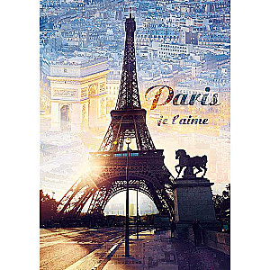 Puzzle 1000 Trefl: Paris at dawn