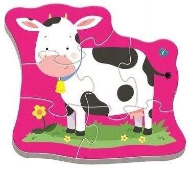 Baby Classic Trefl Puzzle: Animals on the farm