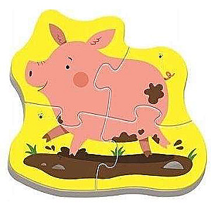 Baby Classic Trefl Puzzle: Animals on the farm