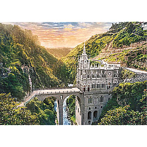 Puzzle 1000 Trefl: Las Lajas Sanctuary, Colombia