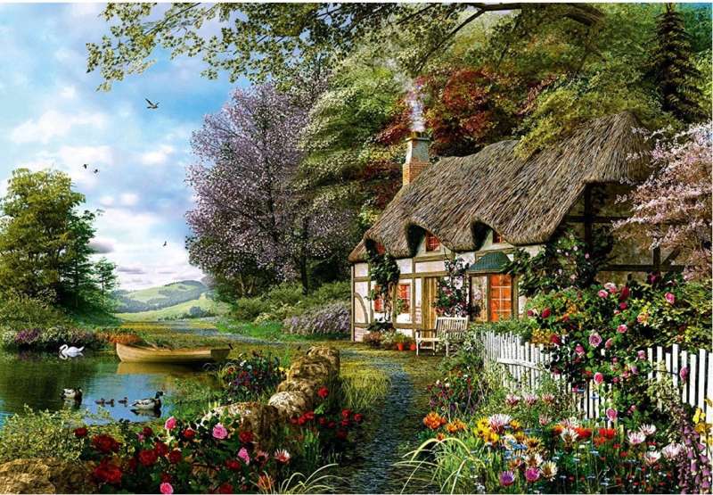 Puzzle 1000 Trefl: Charming nook