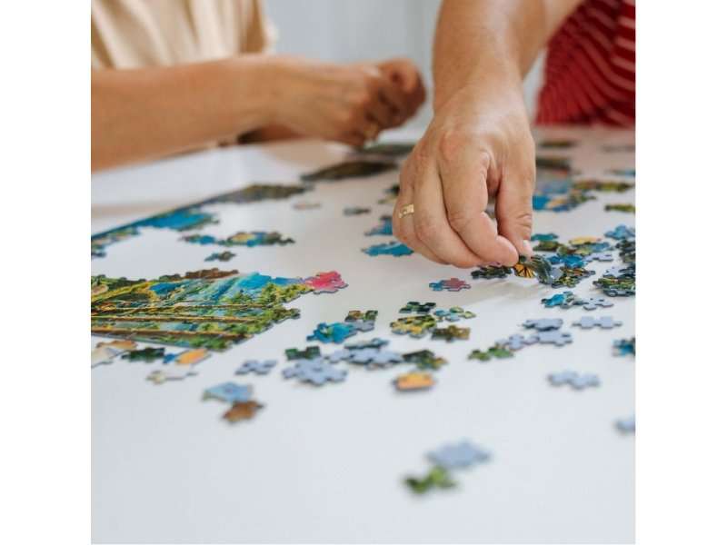 Puzzle 1000 Trefl: By the Schliersee lake