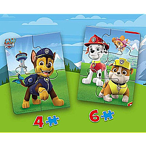 Puzzle Baby Frame 2in1 Trefl: Paw Patrol