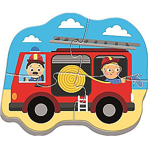 Puzzle Baby Classic Trefl: Vehicles and jobs