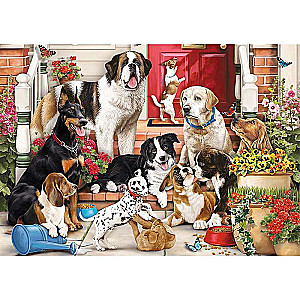 Puzzle 1043 Trefl: Hidden Shapes Doggy Fun