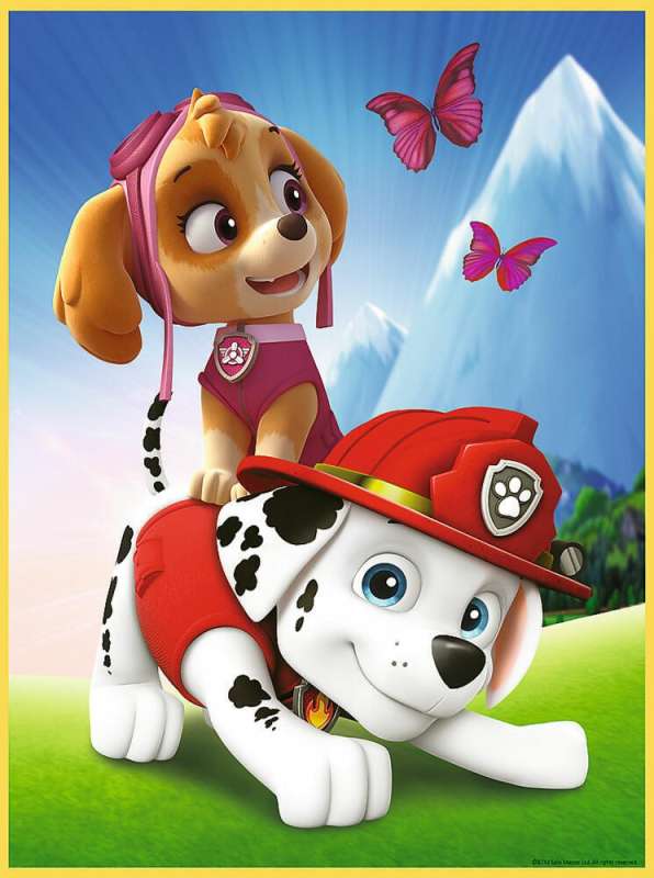 Puzzle Baby MAXI Trefl: The Paw Patrol team