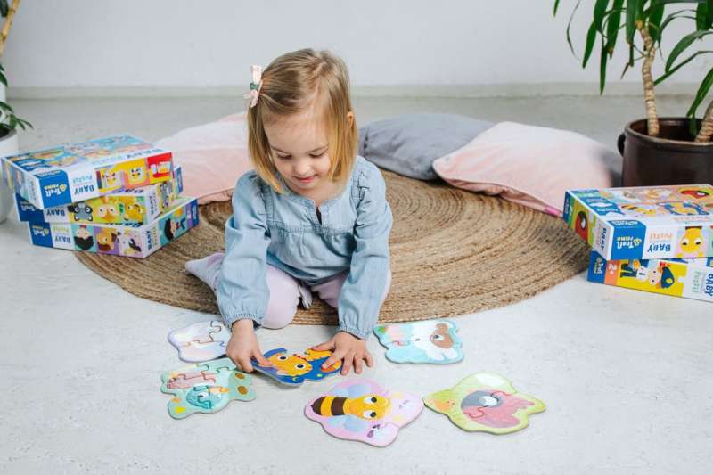 Baby Progressive Puzzle Trefl: Animals