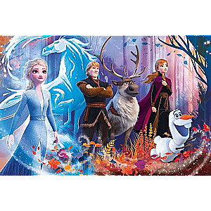 Puzzle 100 Trefl: Disney Frozen 2. The Magic of the Ice Land