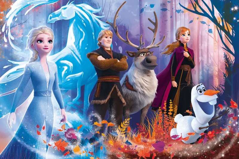 Puzzle 100 Trefl: Disney Frozen 2. The Magic of the Ice Land
