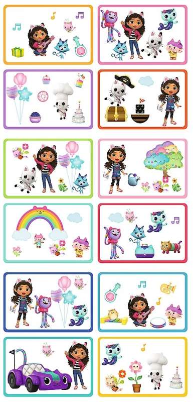 Puzzle Magnetic Trefl: Explore Gabby's World