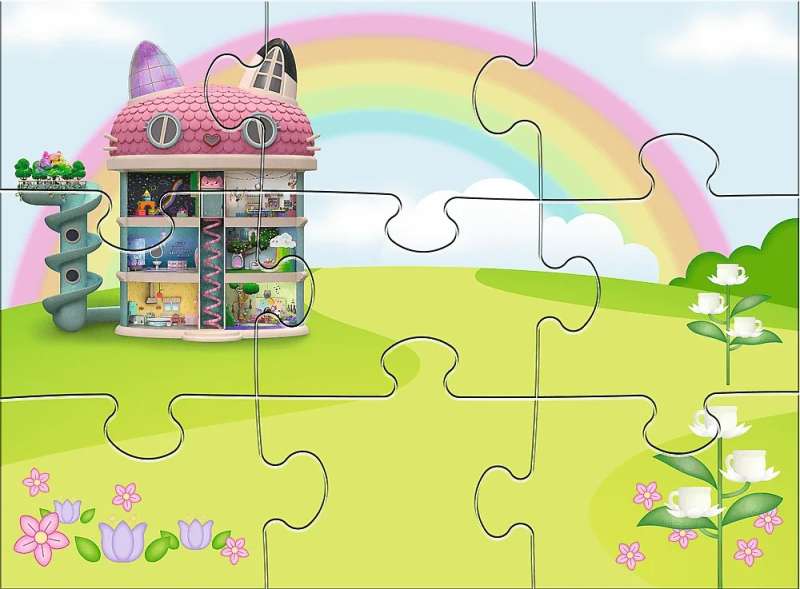 Puzzle Magnetic Trefl: Explore Gabby's World