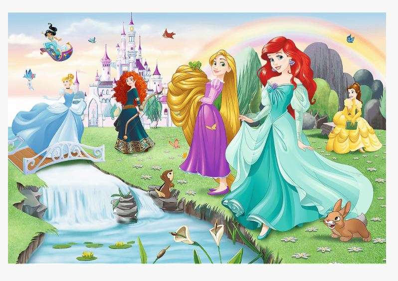 Puzzle 60 Trefl: Meet the Princesses