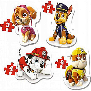 Puzzle 4in1 - Paw Patrol