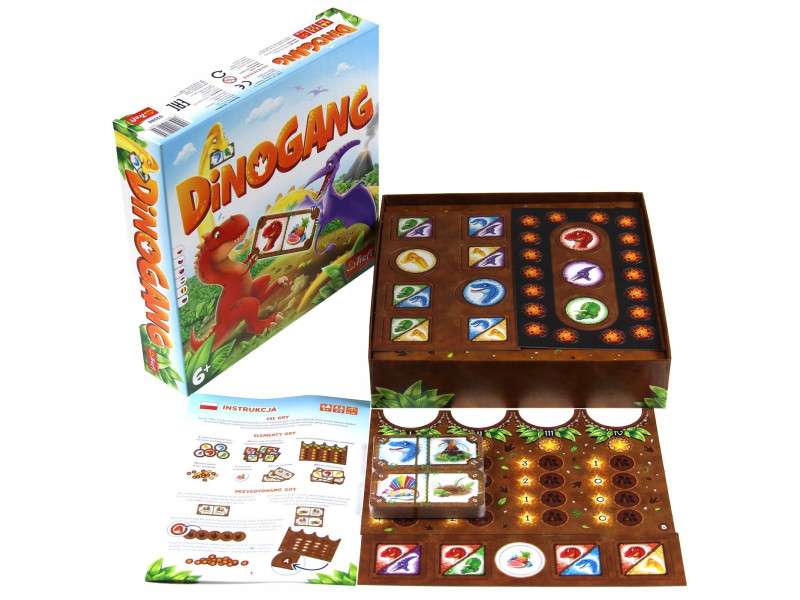 Gra planszowa - Dinogang