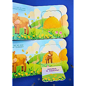 Book with Windows. Animals