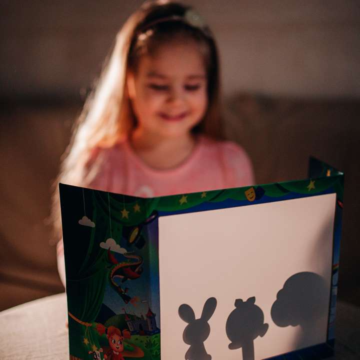 Board game - Shadow Theater. Harry's Stories. For little ones (series 2)
