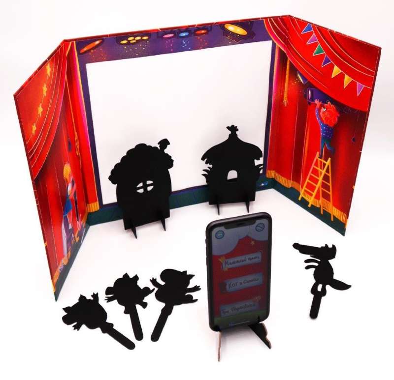 Board Game - Shadow Theater. Stories of Harry. Foreign Folk Tales