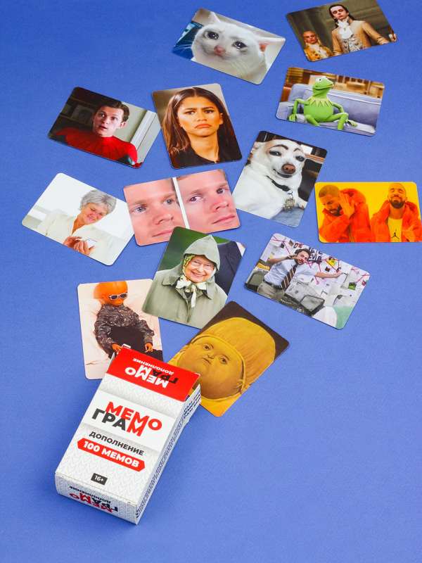 Add-on for the game Memogram, 100 memes