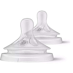 Philips Avent Silicone Pacifier: Anti-Colic, Fast Flow, 6 months+., 2 pcs.