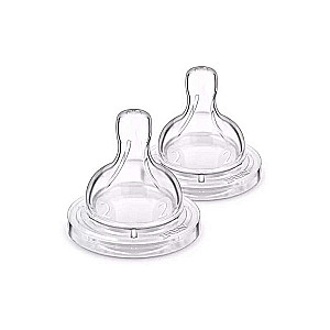 Philips Avent Silicone Pacifier: Anti-colic, slow flow, 1 month+, 2 pcs.