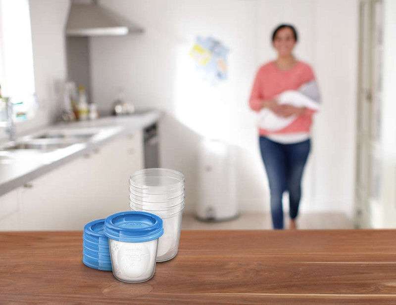 Philips Avent Breast Milk Storage Containers - 180 ml, 5 pcs.