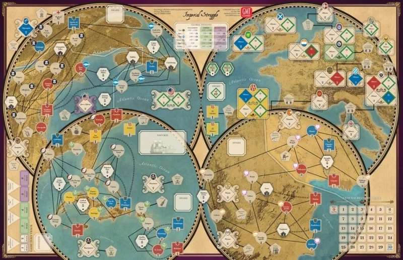 Empire Struggle - Board Game