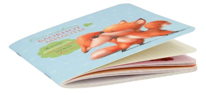 Notebook of Cuteness. Pure Charm (Fox Cubs)