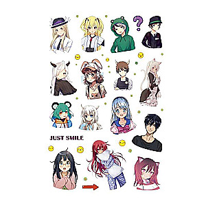 Sticker Album Anime stars (pink cover)