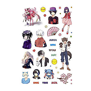 Sticker Album Anime Stars (black cover)