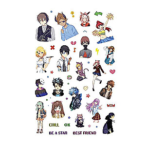 Sticker Album Anime Stars (black cover)